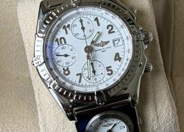Breitling Chronomat A13050.1 (1999) - Wit wijzerplaat 45mm Staal