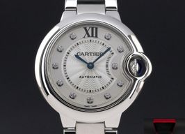 Cartier Ballon Bleu 33mm W4BB0021 (2021) - Zilver wijzerplaat 33mm Staal