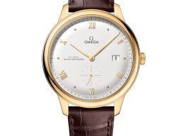 Omega De Ville 434.53.41.20.02.001 (2026) - Silver dial 41 mm Yellow Gold case