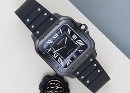 Cartier Santos WSSA0039 (2025) - Black dial 40 mm Steel case