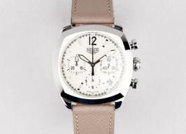 TAG Heuer Monza CR2111 (Onbekend (willekeurig serienummer)) - Wit wijzerplaat 38mm Staal