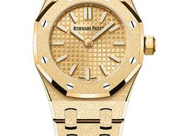 Audemars Piguet Royal Oak Mini 67630BA.GG.1312BA.01 (2025) - Champagne dial 23 mm Yellow Gold case