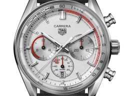 TAG Heuer Carrera CBS2011.FC6529 (2024) - Zilver wijzerplaat 42mm Staal