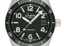 Glashütte Original SeaQ 1-39-11-13-83-33 (2024) - Green dial 40 mm Steel case