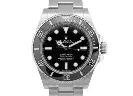 Rolex Submariner No Date 124060 (2022) - Black dial 41 mm Steel case