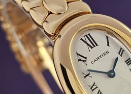 Cartier Baignoire Unknown (Unknown (random serial)) - White dial 22 mm Yellow Gold case