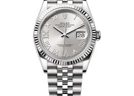 Rolex Datejust 36 126234 (2025) - Zilver wijzerplaat 36mm Staal