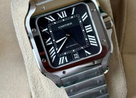 Cartier Santos WSSA0096 (2026) - Zwart wijzerplaat Staal