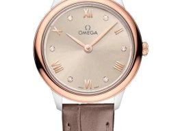 Omega De Ville 434.23.28.60.59.001 (2026) - Beige dial 28 mm Gold/Steel case