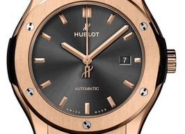 Hublot Classic Fusion Racing Grey 542.OX.7081.RX (2026) - Grijs wijzerplaat 42mm Roségoud