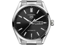 TAG Heuer Carrera Calibre 5 WBN2010.BA0640 (2025) - Black dial 41 mm Steel case