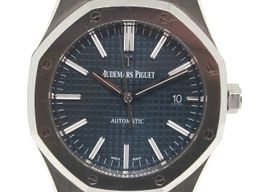 Audemars Piguet Royal Oak Selfwinding 15400ST.OO.1220ST.03 (2014) - Blue dial 41 mm Steel case