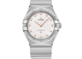 Omega Constellation Quartz 131.10.28.60.52.001 (2025) - Zilver wijzerplaat 28mm Staal