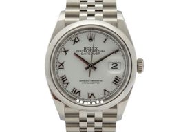 Rolex Datejust 36 126200 (2022) - White dial 36 mm Steel case