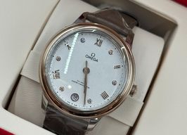 Omega De Ville 434.23.34.20.52.001 (2024) - Wit wijzerplaat 34mm Goud/Staal