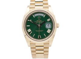 Rolex Day-Date 40 228238 (2025) - Green dial 40 mm Yellow Gold case