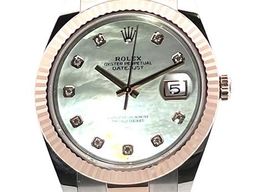 Rolex Datejust 41 126331 (2022) - Pearl dial 41 mm Gold/Steel case