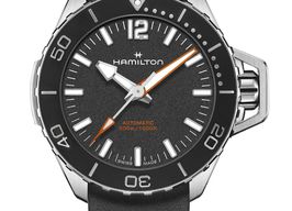 Hamilton Khaki Navy Frogman H77455330 (2026) - Zwart wijzerplaat 41mm Staal