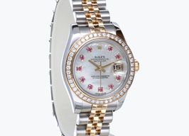 Rolex Lady-Datejust 179383 (2015) - White dial 26 mm Gold/Steel case