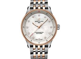 Breitling Navitimer U77320E61A1U1 (2024) - Parelmoer wijzerplaat 32mm Goud/Staal