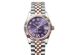 Rolex Datejust 31 278271-0020 (2024) - Purple dial 31 mm Steel case