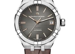 Maurice Lacroix Aikon AI6007-SS001-331-1 (2024) - Grijs wijzerplaat 39mm Staal