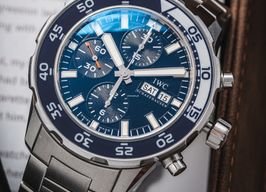 IWC Aquatimer Chronograph IW376710 (Unknown (random serial)) - Blue dial 44 mm Steel case