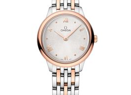 Omega De Ville 434.20.28.60.02.001 (2025) - Zilver wijzerplaat 28mm Goud/Staal