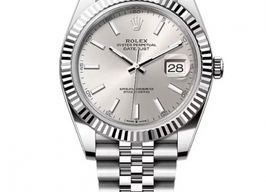 Rolex Datejust 41 126334 (2017) - Zilver wijzerplaat 41mm Staal