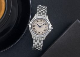 Cartier Cougar W35001F5 (1990) - Zilver wijzerplaat 26mm Staal