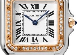 Cartier Panthère W3PN0007 (2024) - Wit wijzerplaat 29mm Goud/Staal