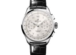 Breitling Premier AB0930371G1P1 (2025) - Zilver wijzerplaat 40mm Staal