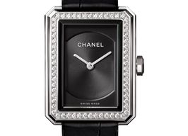 Chanel Boy-Friend H4883 (2023) - Zwart wijzerplaat 22mm Staal