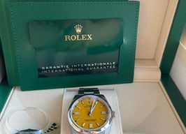 Rolex Oyster Perpetual 36 126000 (2021) - Yellow dial 36 mm Steel case