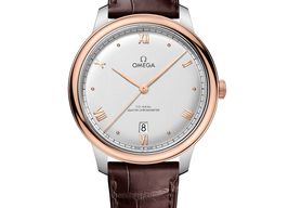 Omega De Ville 434.23.40.20.02.001 (2025) - Silver dial 40 mm Gold/Steel case