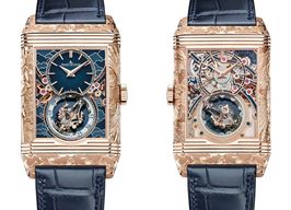 Jaeger-LeCoultre Reverso Q39424E5 (2026) - Blue dial 34 mm Rose Gold case