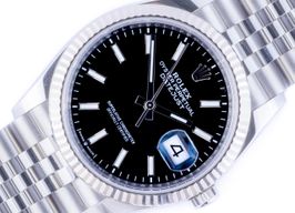 Rolex Datejust 36 126234 (2021) - Black dial 36 mm Steel case