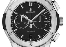 Hublot Classic Fusion Chronograph 541.NX.1171.RX (2026) - Zwart wijzerplaat 42mm Titanium