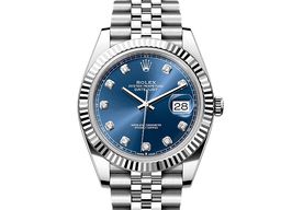 Rolex Datejust 41 126334 (2025) - Blauw wijzerplaat 41mm Staal