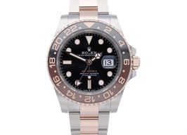 Rolex GMT-Master II 126711CHNR (2024) - Black dial 40 mm Gold/Steel case