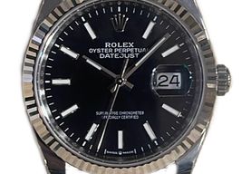 Rolex Datejust 36 126234 (Unknown (random serial)) - Black dial 36 mm Steel case
