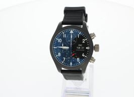 IWC Pilot Chronograph Top Gun IW389401 (2025) - Zwart wijzerplaat 42mm Keramiek