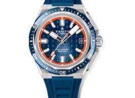 Zenith Defy 95.9601.3620/51.I301 (2025) - Blauw wijzerplaat 43mm Staal