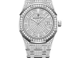 Audemars Piguet Royal Oak Lady 67652BC.ZZ.1265BC.01 (2025) - Diamond dial 33 mm White Gold case