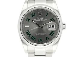 Rolex Datejust 36 126200 (2023) - Grey dial 36 mm Steel case