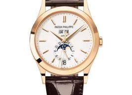 Patek Philippe Annual Calendar 5396R-011 (2024) - Silver dial 39 mm Rose Gold case
