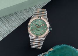 Breitling Chronomat 38 U17356531L1U1 (Unknown (random serial)) - Pink dial 38 mm Gold/Steel case