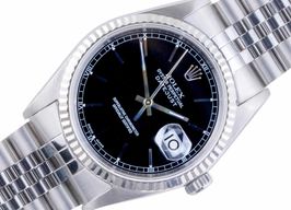 Rolex Datejust 36 16234 (2000) - Black dial 36 mm Steel case