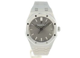 Audemars Piguet Royal Oak 15500ST.OO.1220ST.02 (2020) - Grijs wijzerplaat 41mm Staal