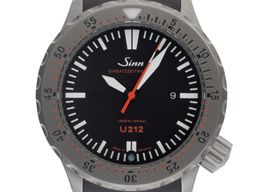 Sinn U212 212.040 (2021) - Zwart wijzerplaat 47mm Staal